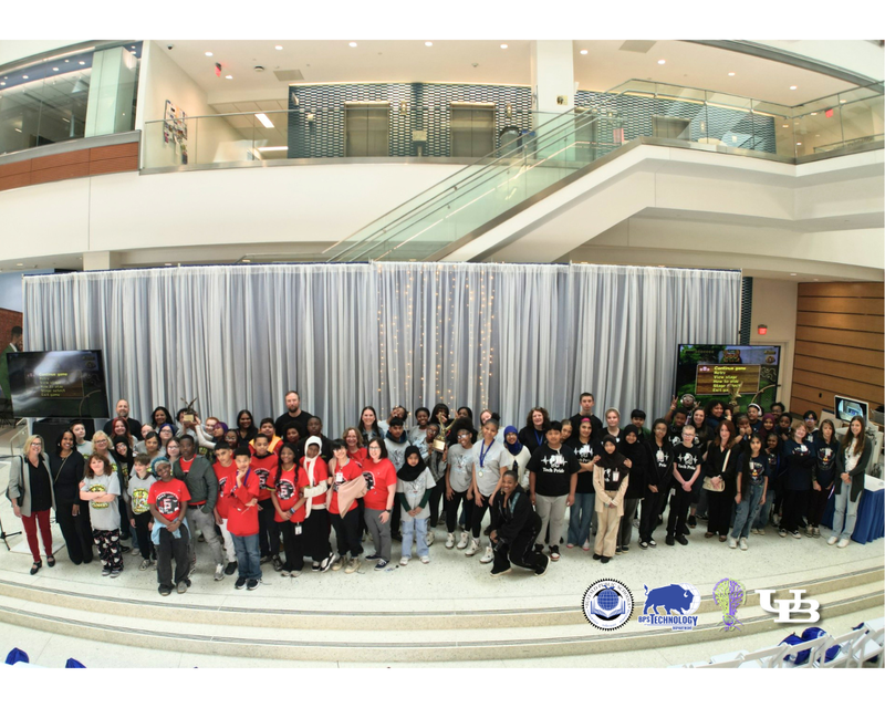 Group photo at the competition