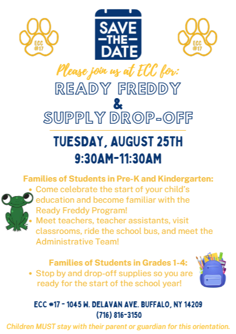 ready freddy august 25th 9:30-11:30am