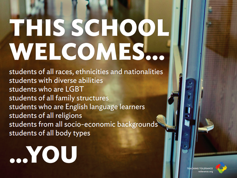 gender id policy about welcoming students
