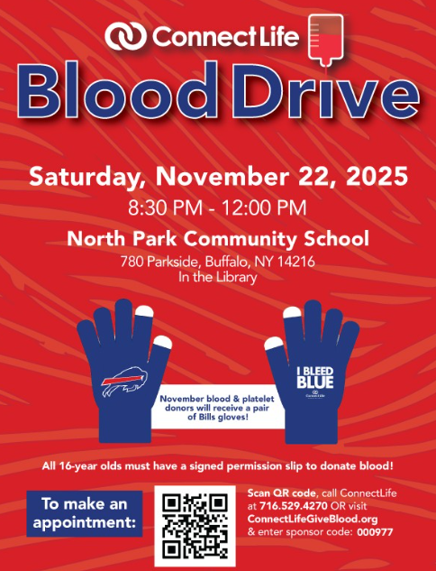 November blood drive - sign up
