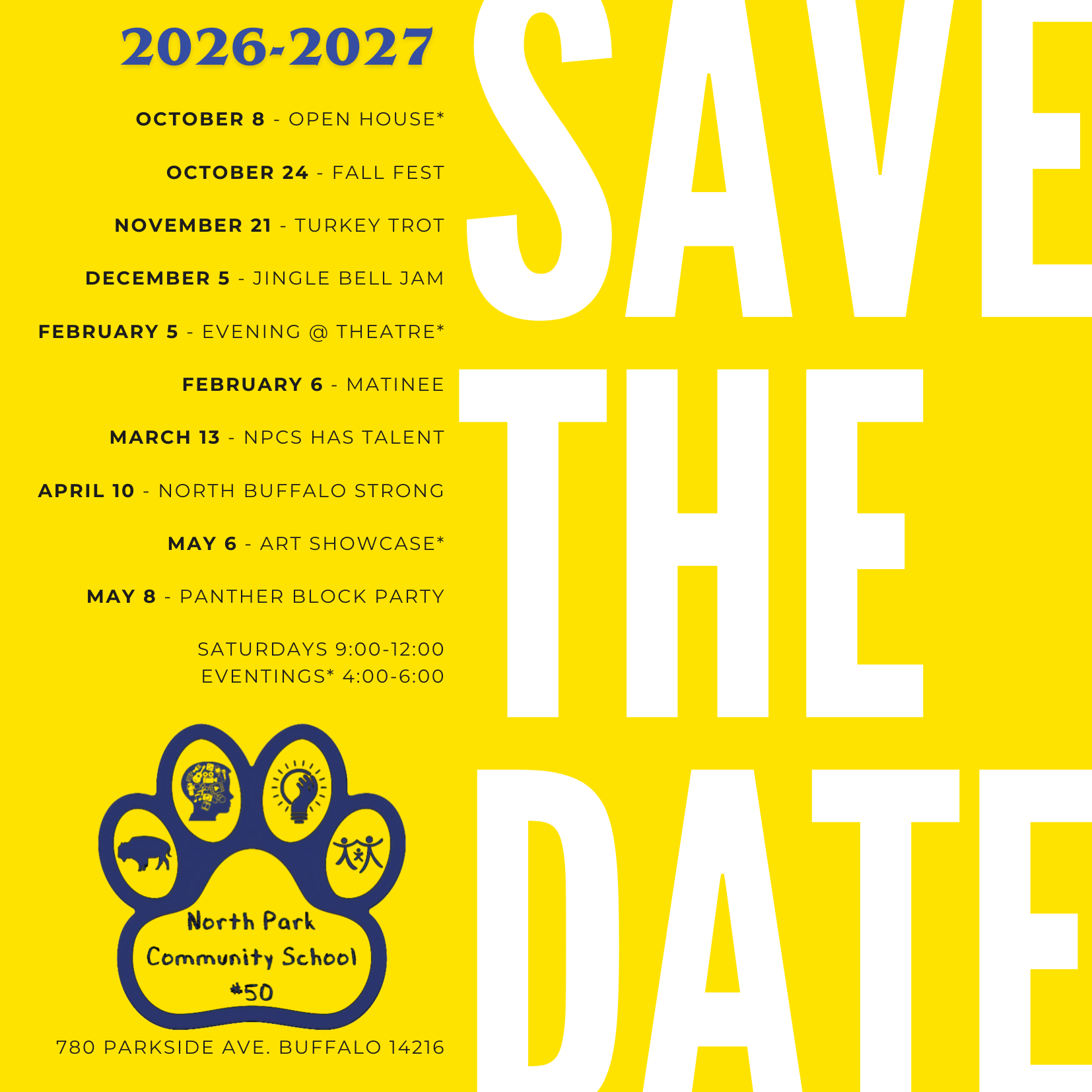 save the date