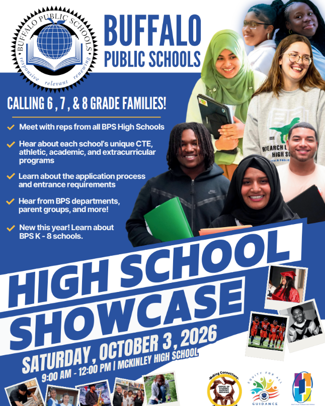 BPS HS showcase. Oct. 3rd 9:00-12:00 at McKinley HS