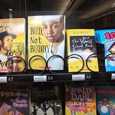 Book Vending Machine- books inside the machine