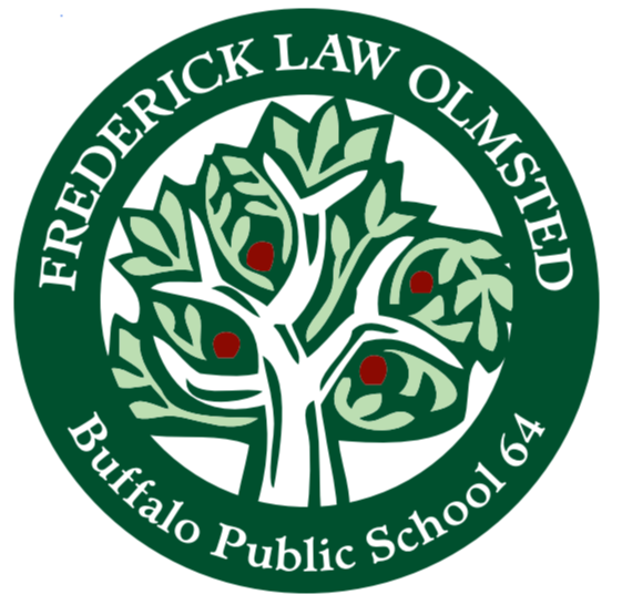 Frederick Law Olmsted Buffalo Public School 64 Logo