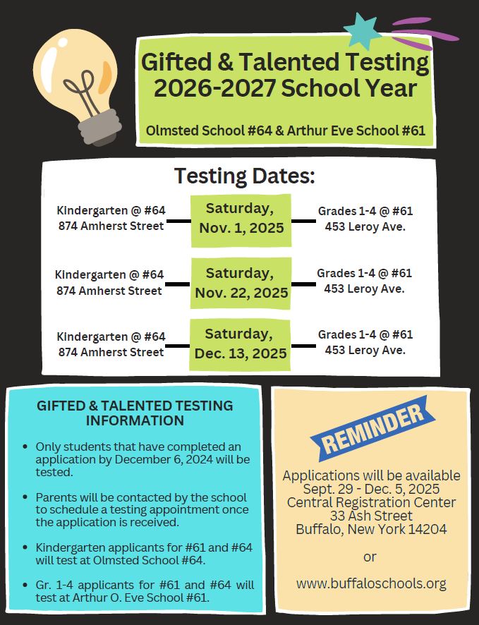 GT Testing Dates