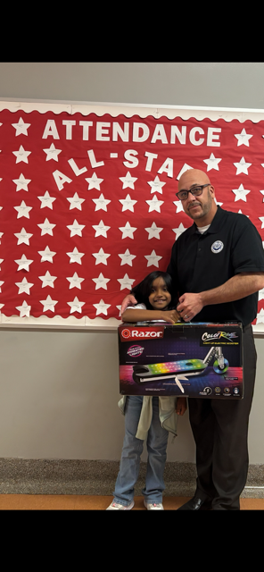 Picture of Persona Kunda and Principal Garcia