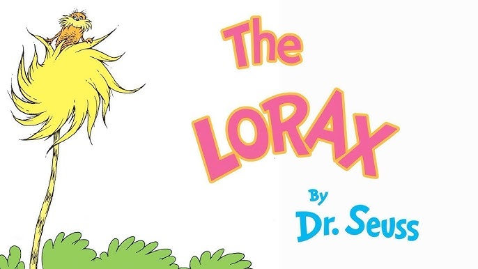 title page from the lorax