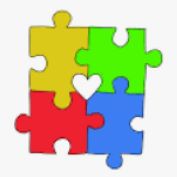 Autism puzzle logo