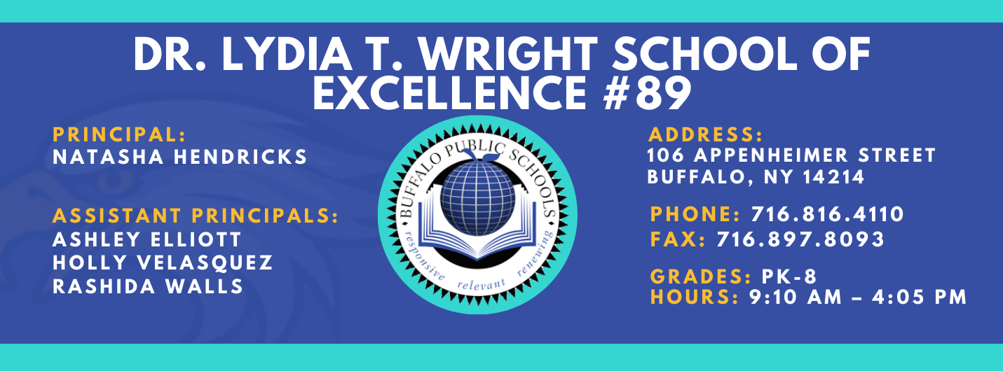 PS 089 Dr. Lydia T. Wright School of Excellence Home