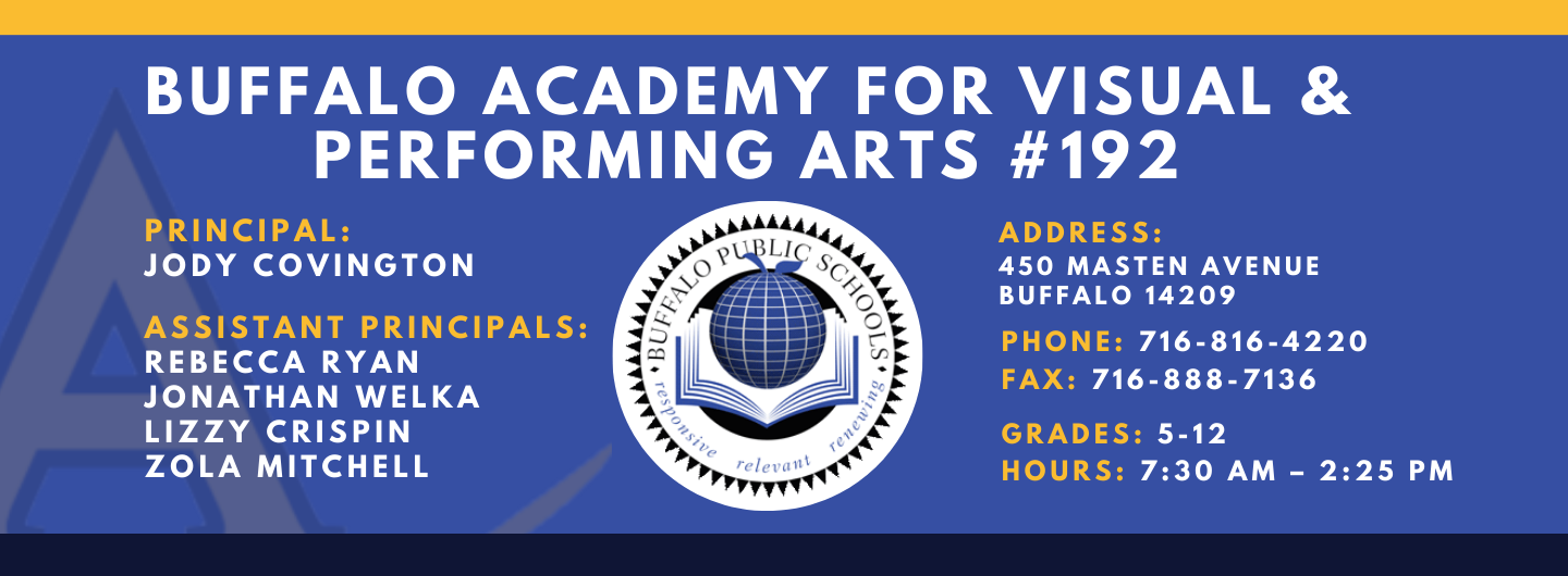PS 192 Buffalo Academy for Visual and Performing Arts Home