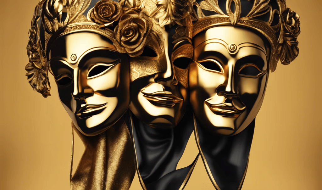 Drama masks Theatre Arts banner