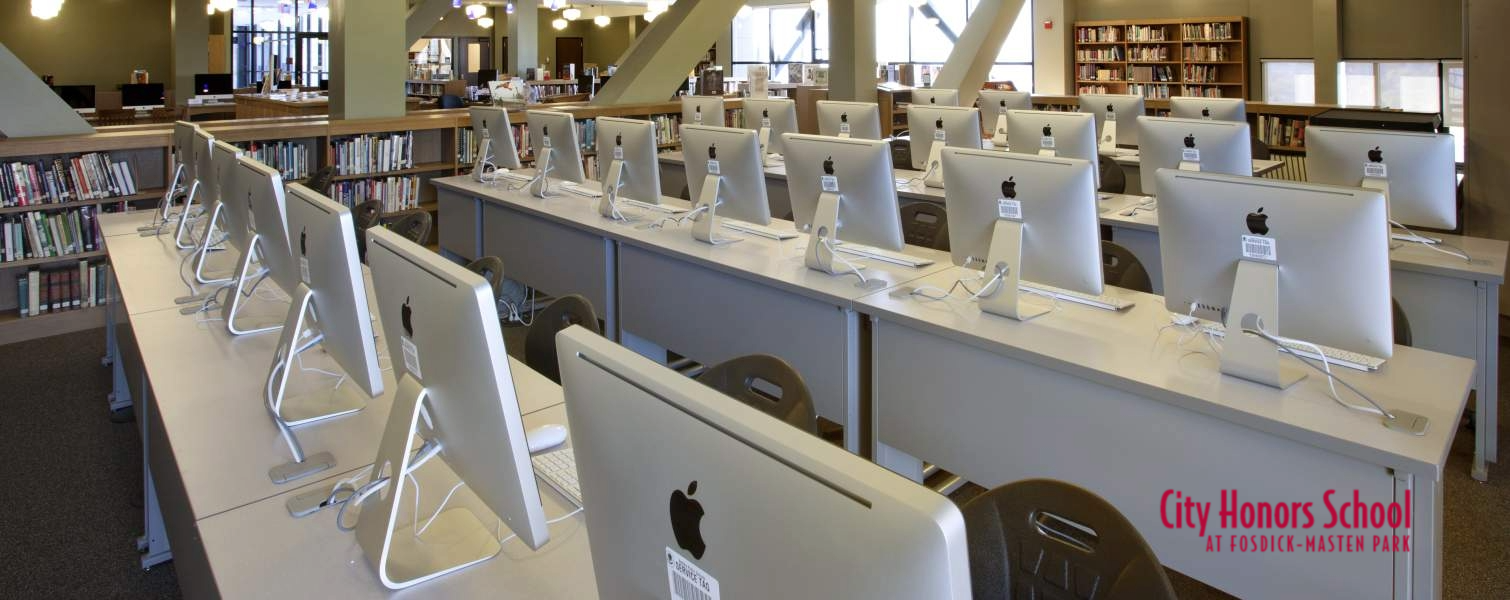 Computer lab - City Honors school at Fosdick-Masten Park