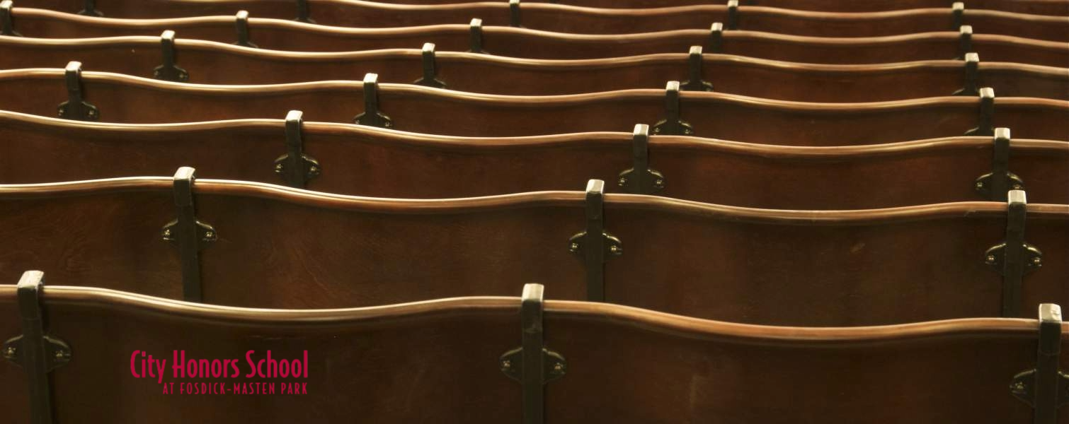 Auditorium seats - City Honors School at Fosdick-Masten Park