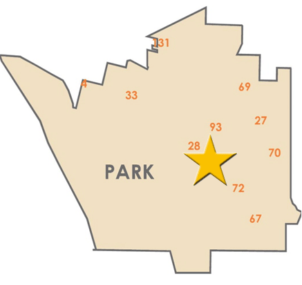 South Park Map