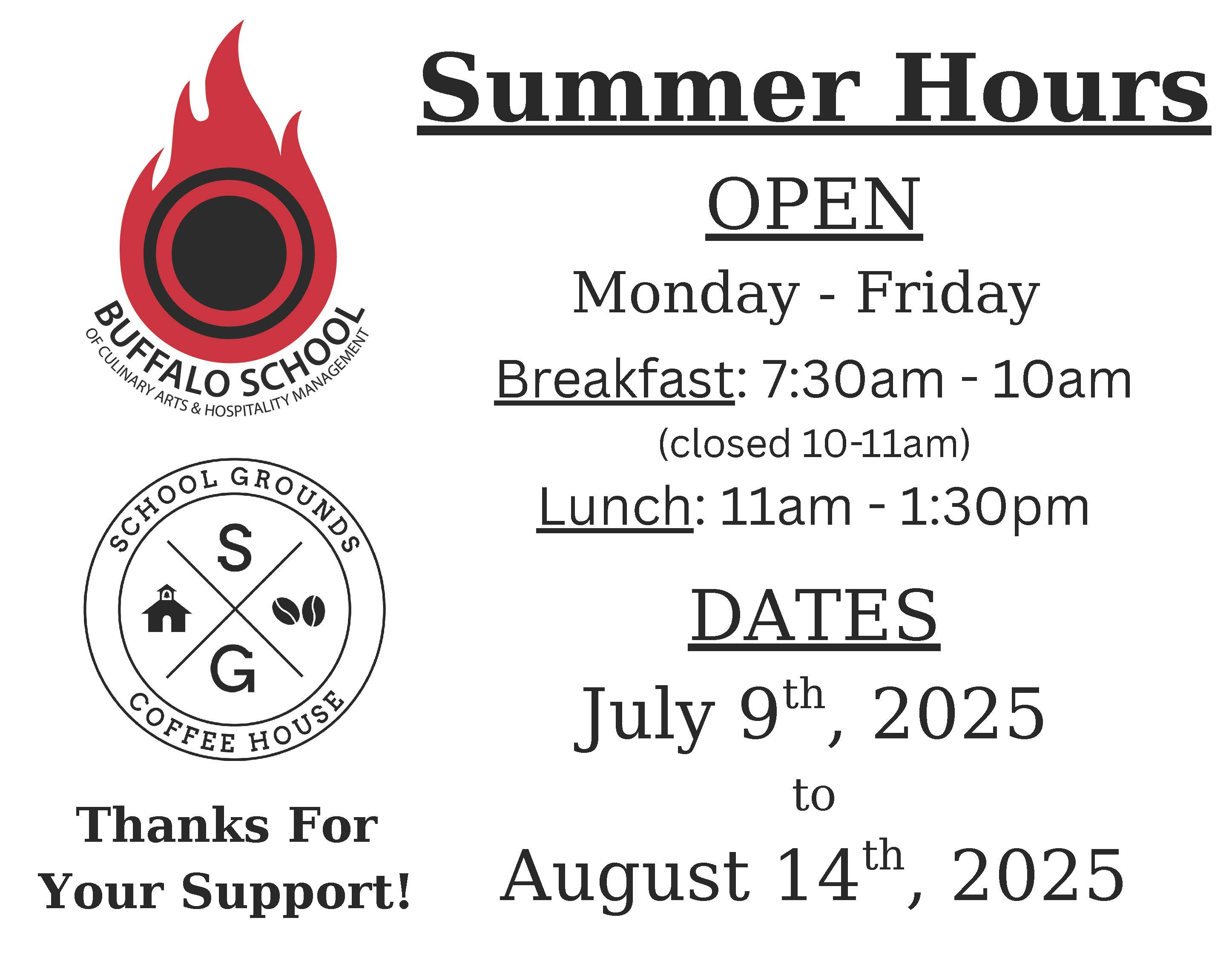 Summer Hours 25