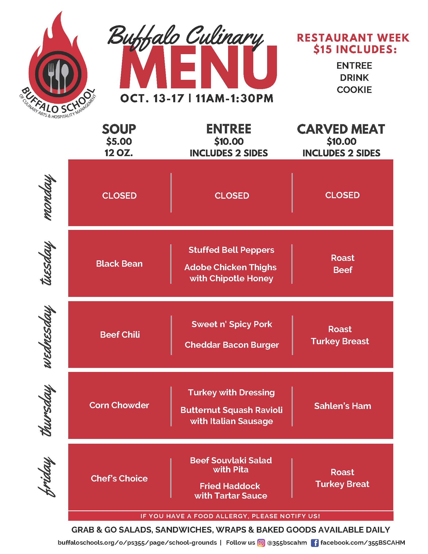 BUFFALO CULINARY REST WEEK