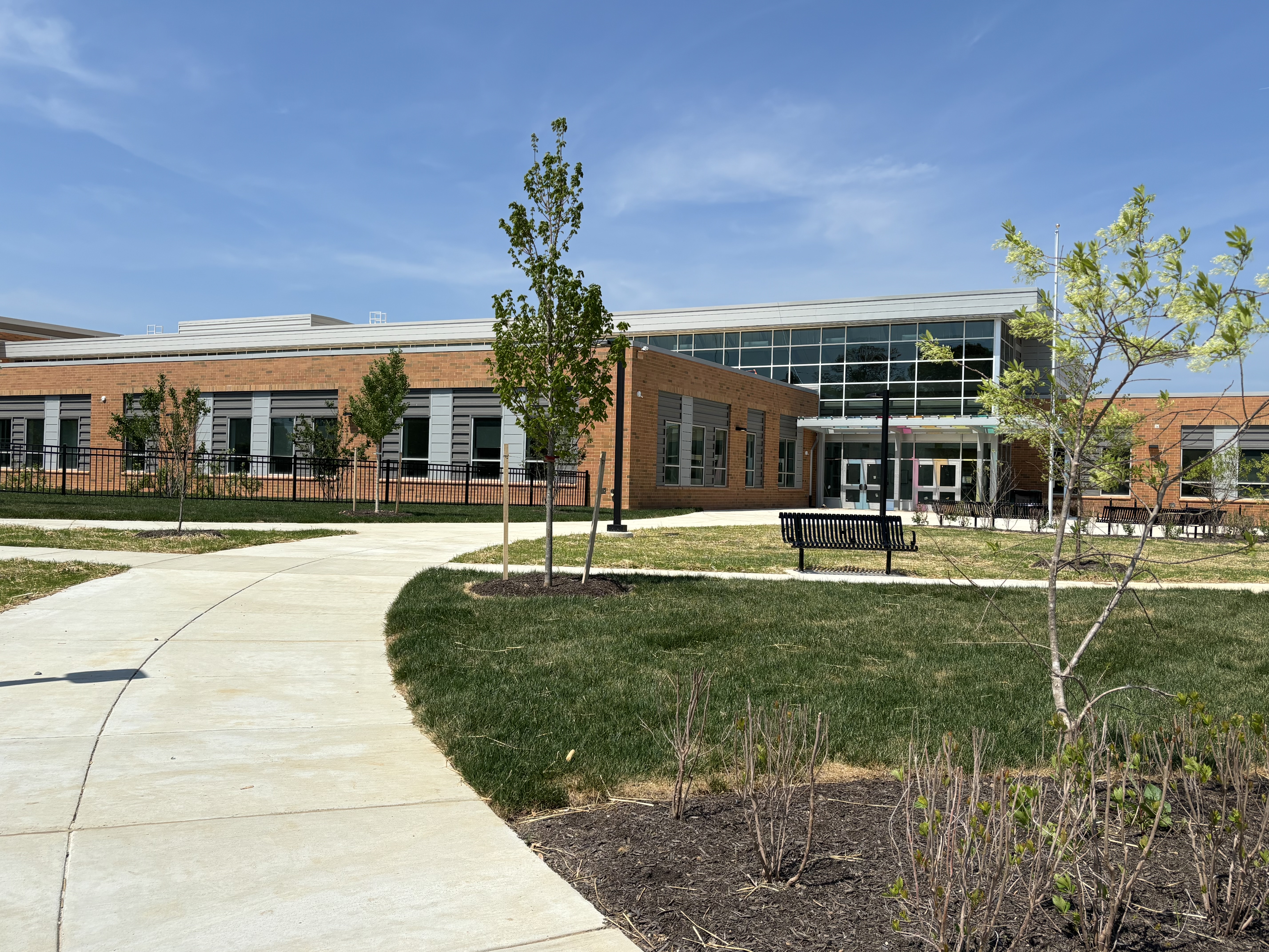 Furley Elementary School Main Entrance