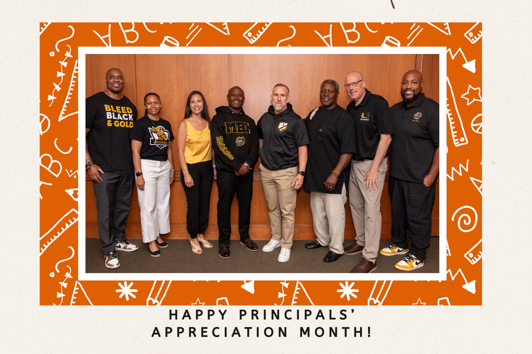 October is Principals Appreciation Month, and we want to recognize the outstanding principals in our school district! Thank you to the Uniondale principals for your tireless dedication. You aren't just administrators; you're visionary leaders, problem-solvers, and the driving force that makes our schools a place where students and staff can thrive. Your leadership lights the way for students and staff. Thank you for all you do!