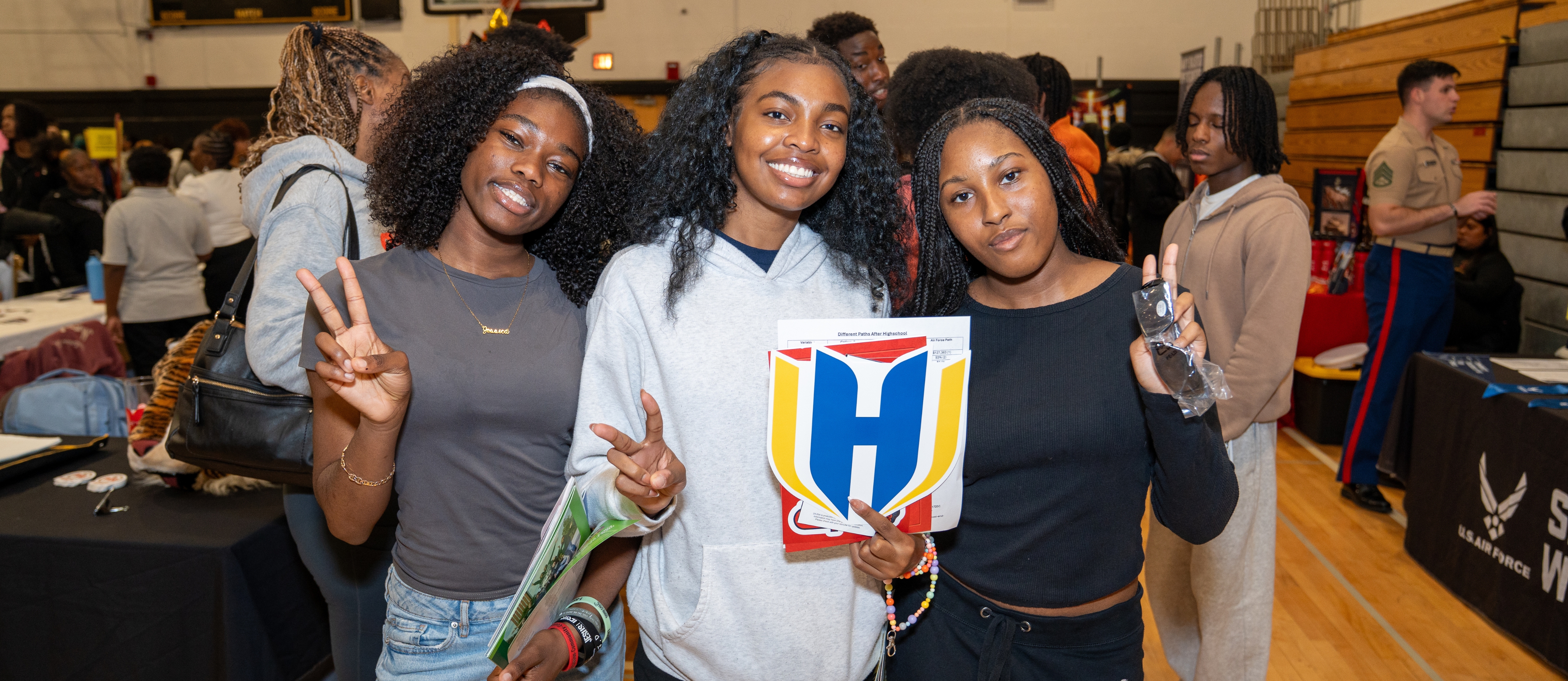 Our annual College and Career Fair was a huge success! We opened the door to opportunity and provided our scholars with a glimpse of what is possible. It was an incredible evening of exploration as our scholars got to determine what type of post-secondary institution is the right fit for them.