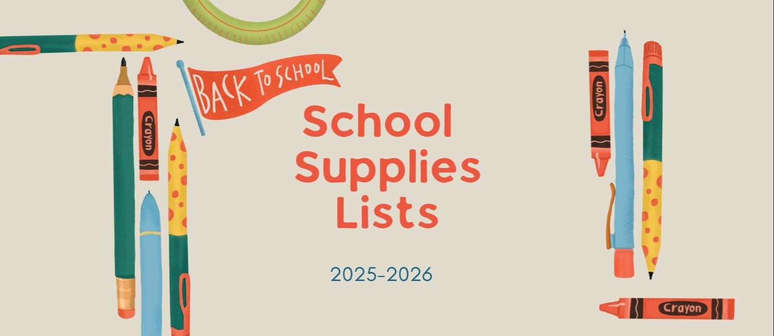 Back to School Supply List