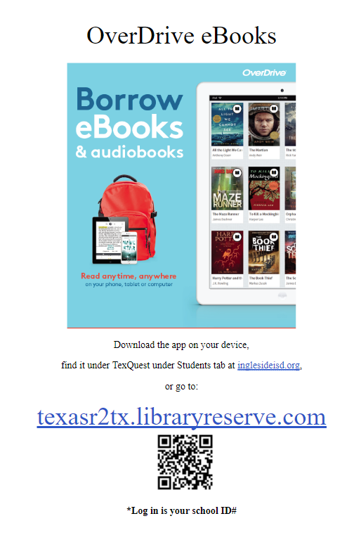 OverDrive - Download the app on your device or go to texasr2tx.libraryreserve.com