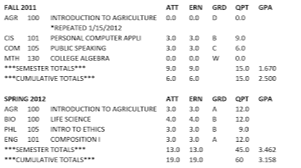 Sample Transcript