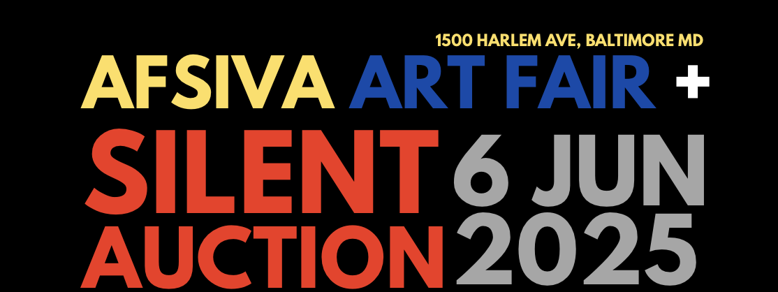 AFSIVA Art Sale + Silent Auction Banner