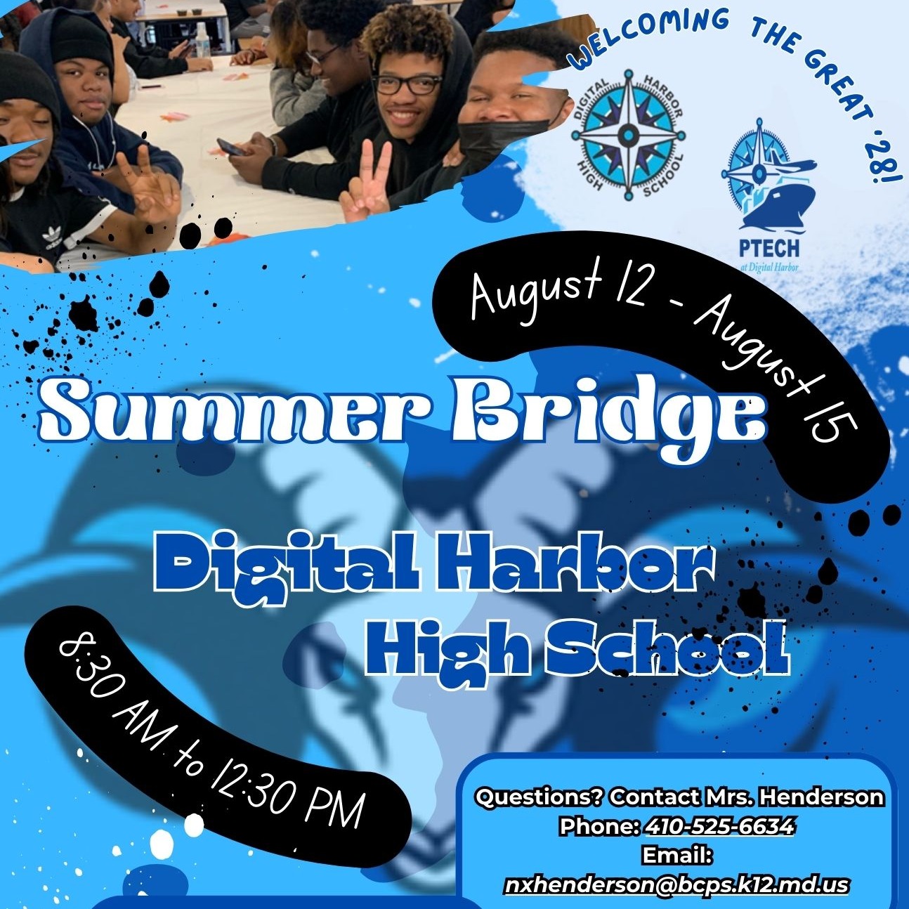 About Our School Digital Harbor High School