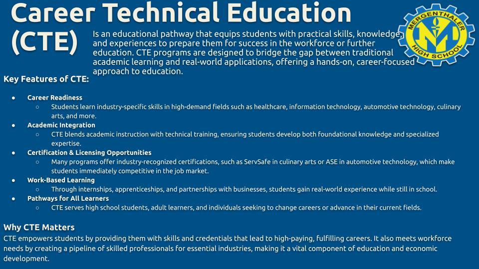 CTE Programs