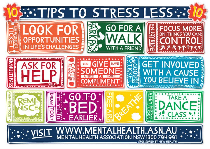 Tips to Stress Less