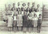 A photo of the STARR SCHOOL in 1940.
