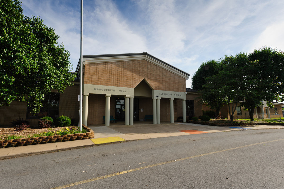 Exterior of Vann Elementary