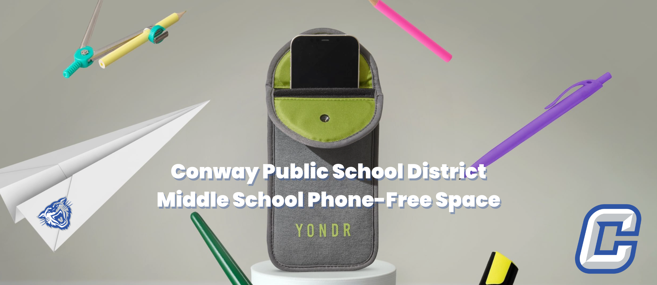 Middle School Phone-Free yondr image