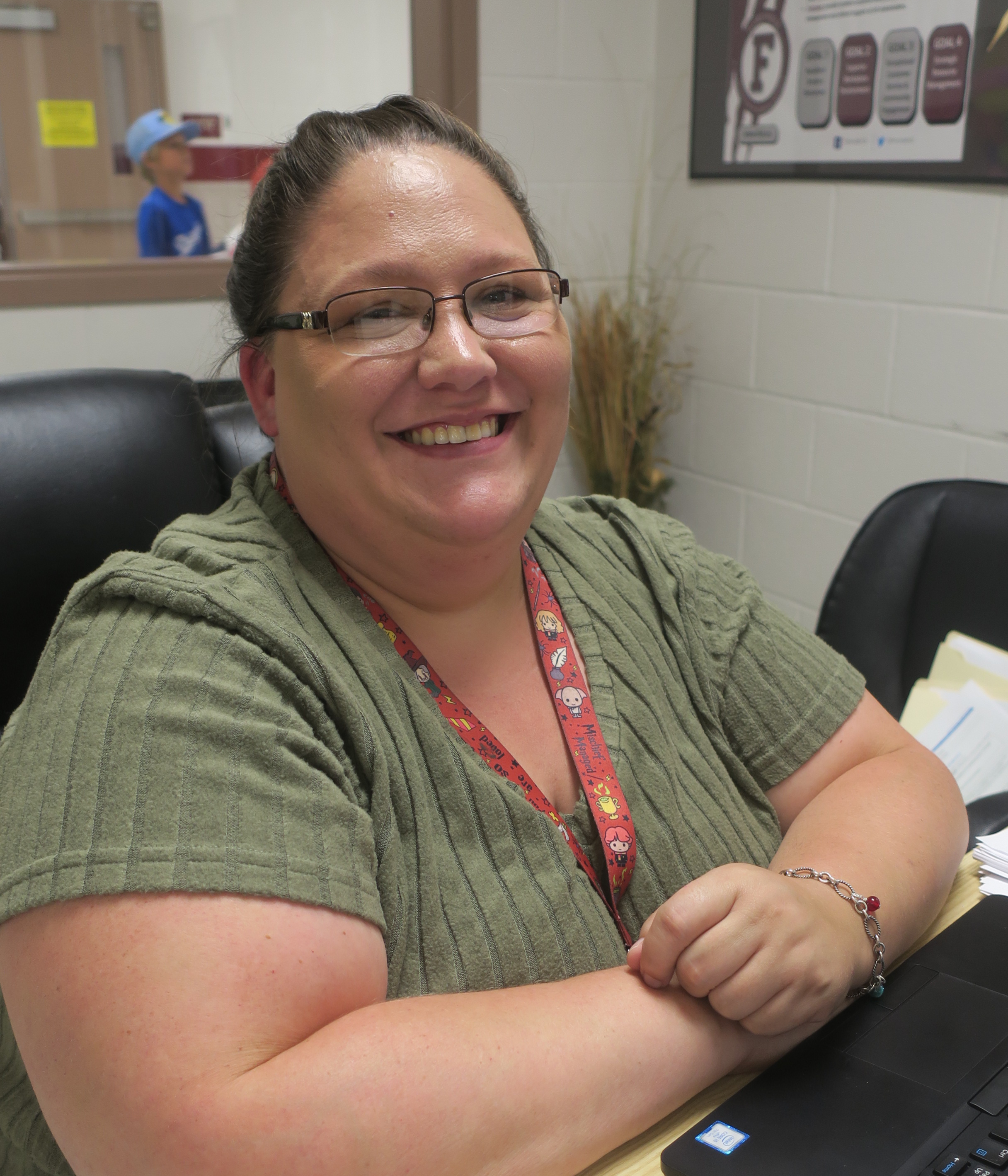 Mrs. Schaefer, Registrar/Counselor's Secretary