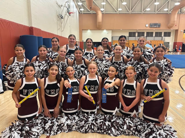 2025-2026 FMS Cheer Team