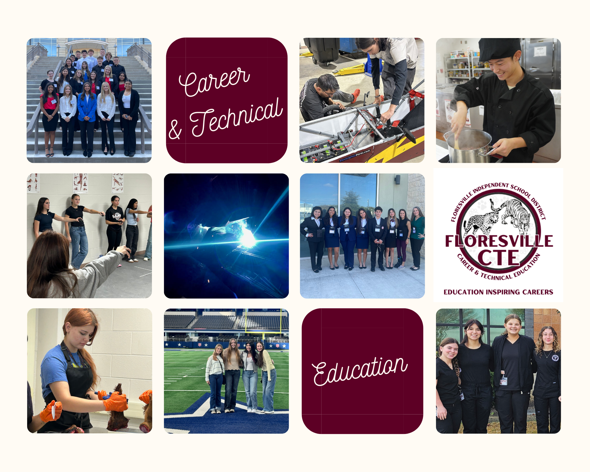 FISD CTE Logo & Programs