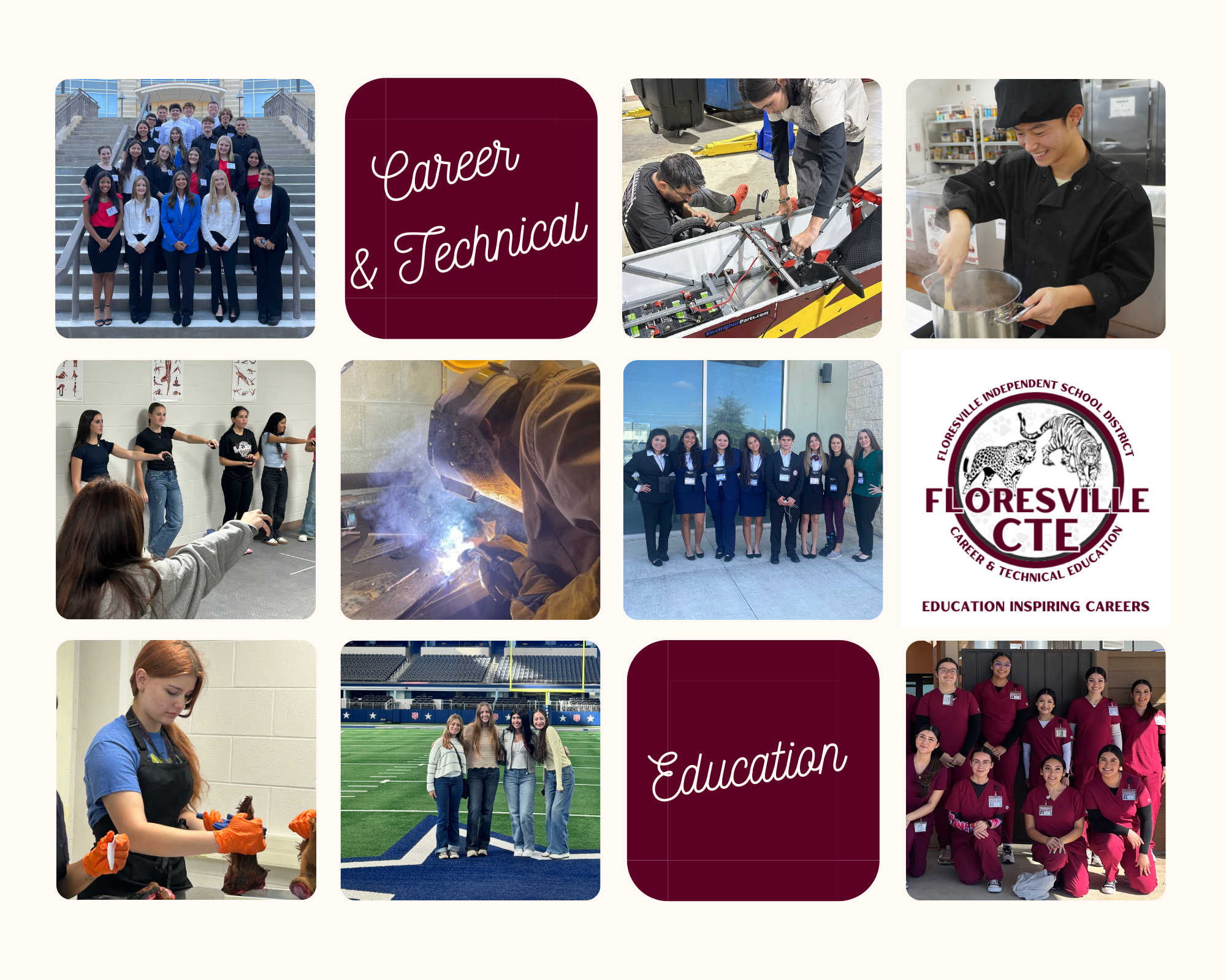 FISD CTE Logo & Programs