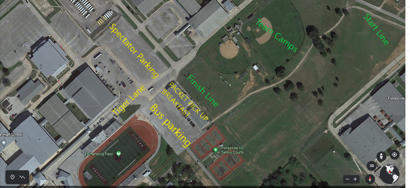 xc parking map
