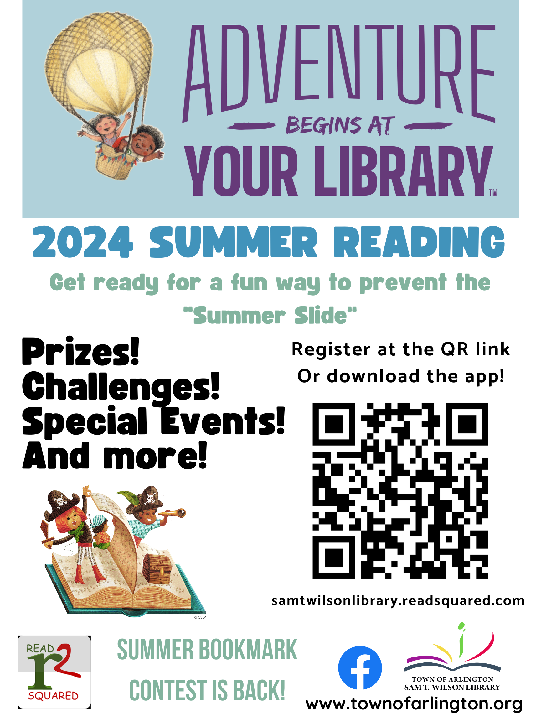 2024 Summer Reading program at the library