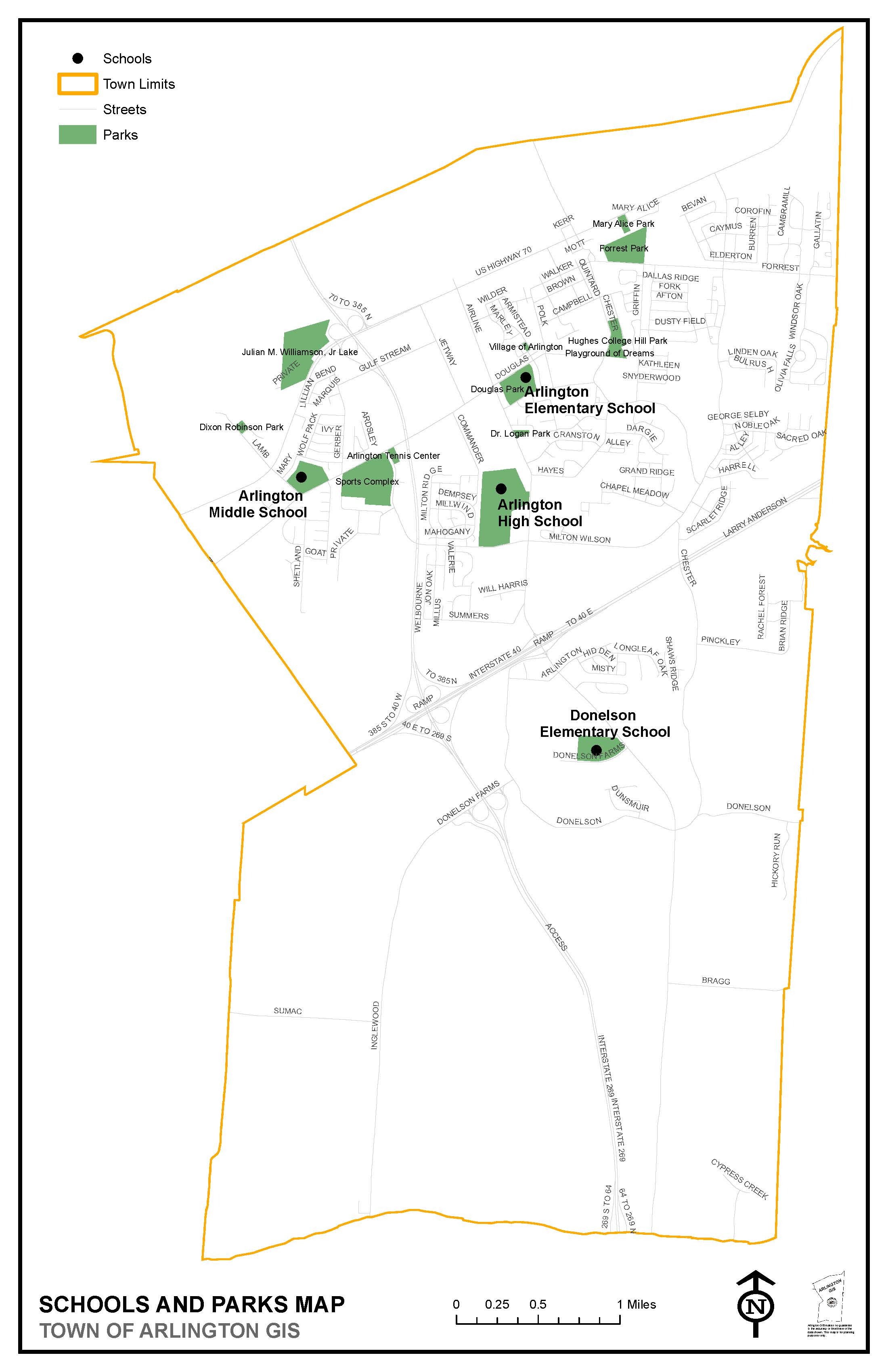 Parks Map