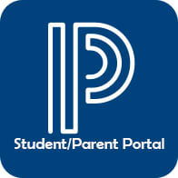 The letter "P" PowerSchool Portal logo