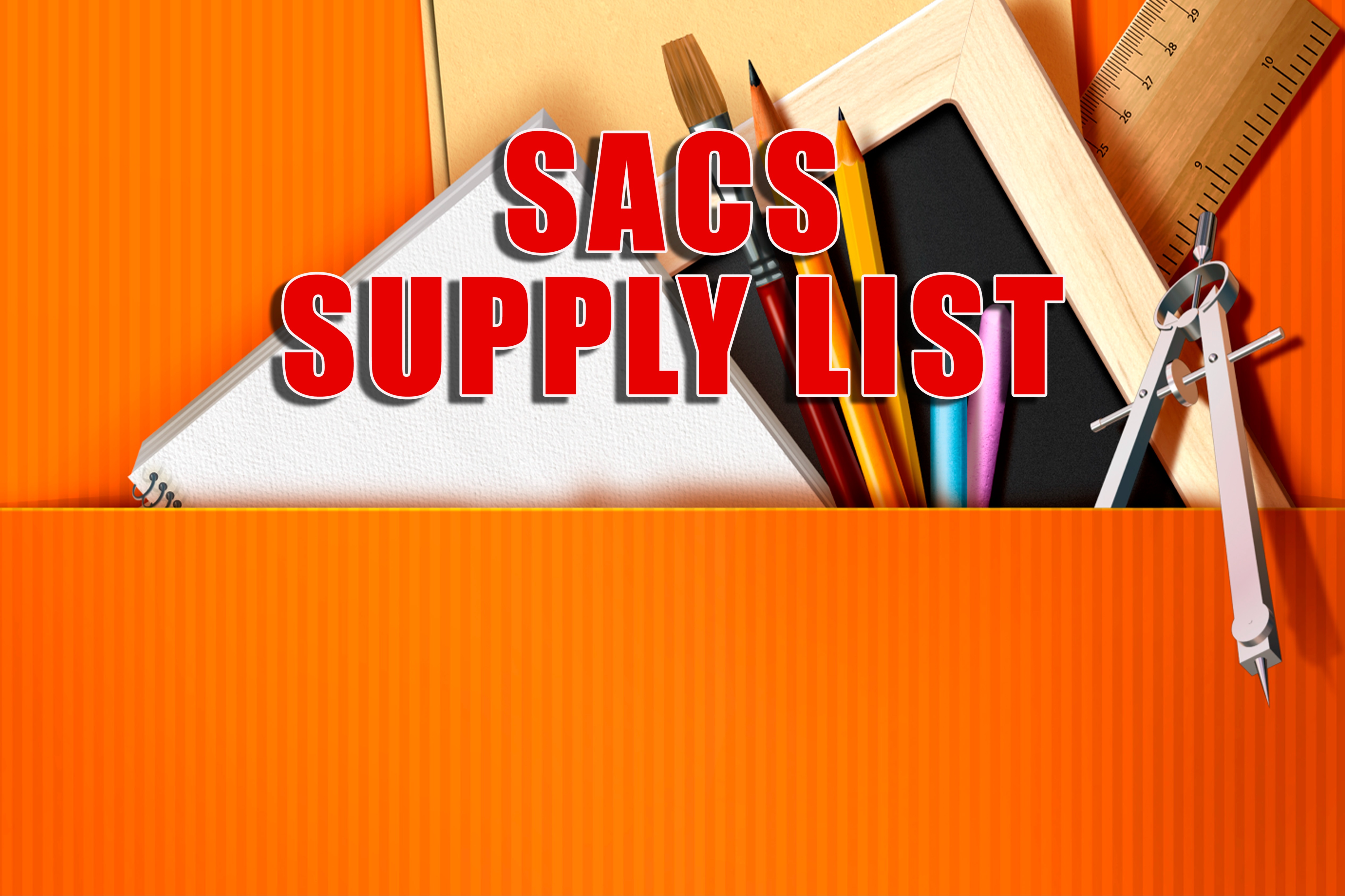 St. Anthony Catholic School Supply List