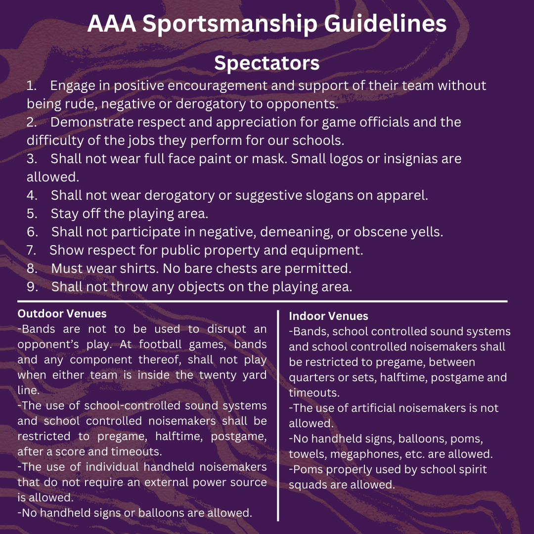 sportsmanship Guidelines