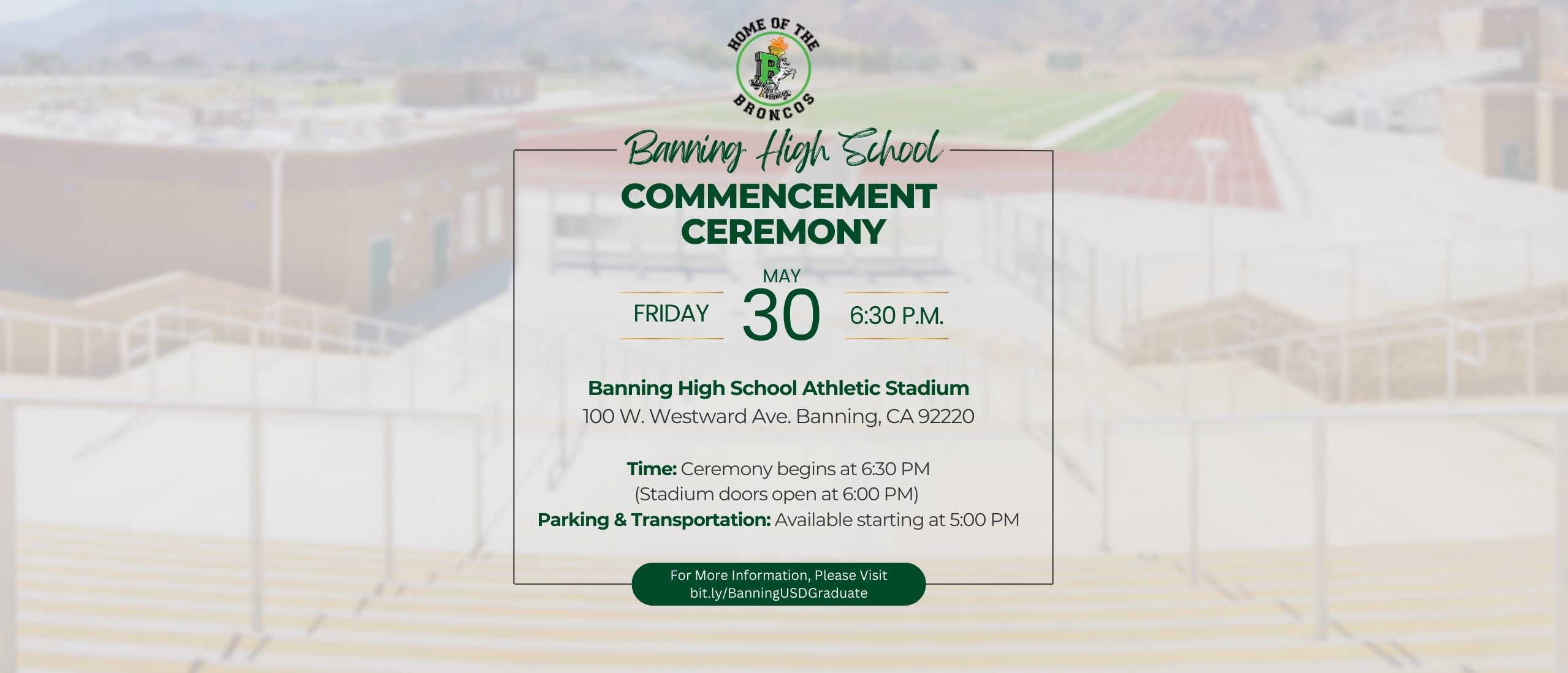 Commencement Information