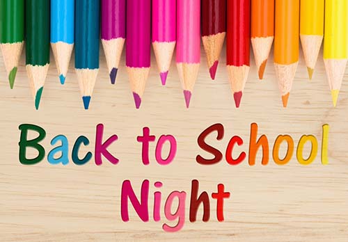 Back to School Night 