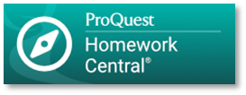 ProQuest Homework Central Button