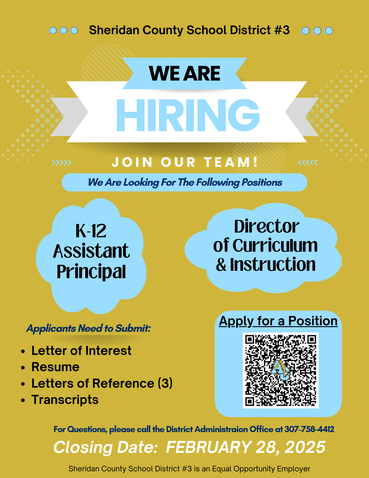 K-12 Assistant Principal/Director for Curriculum & Instruction