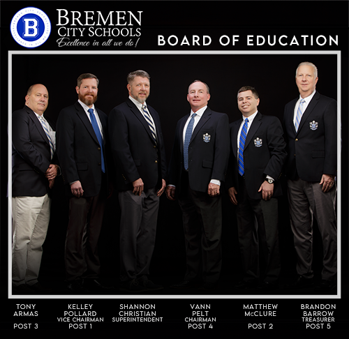 Bremen City Schools Board Members