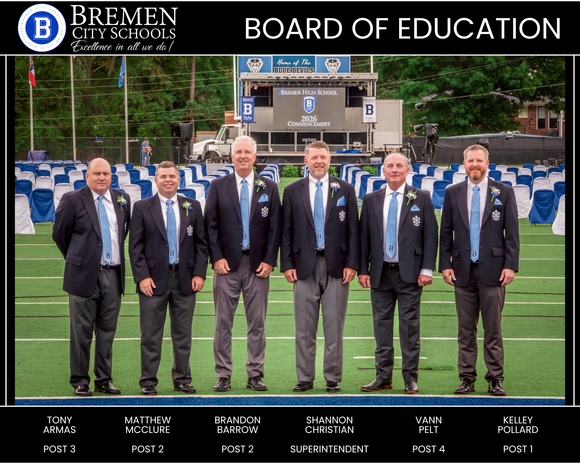Bremen City Schools Board Members