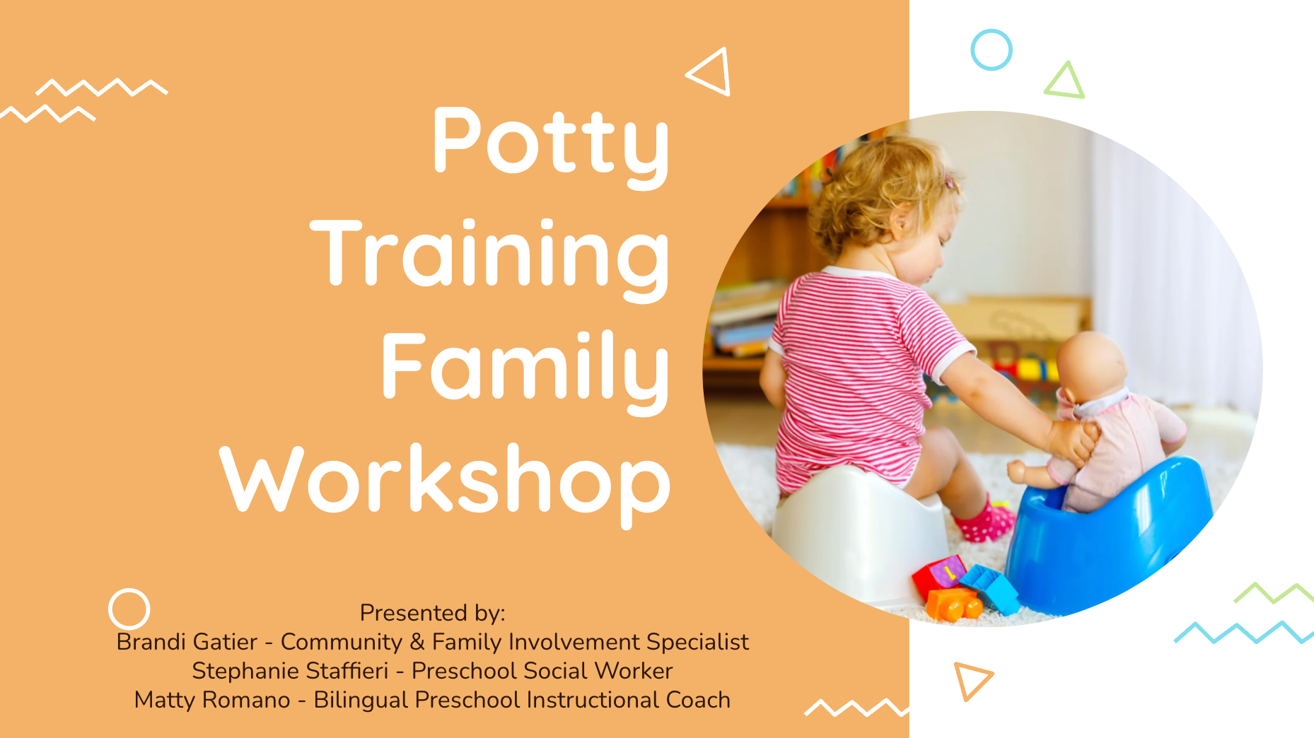 Potty Training Family Workshop Cover (English)